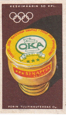OKA, Sinappi,  Olympiarenkaat   ,  s70