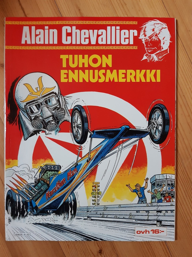 Alain Chevalier Tuhon ennusmerkki v. 1984 HIENO!