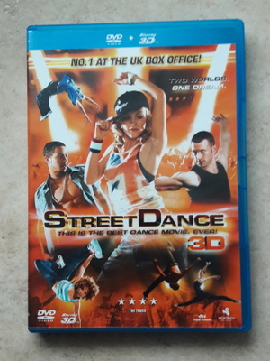 Street Dance, 3D blu-ray + dvd.