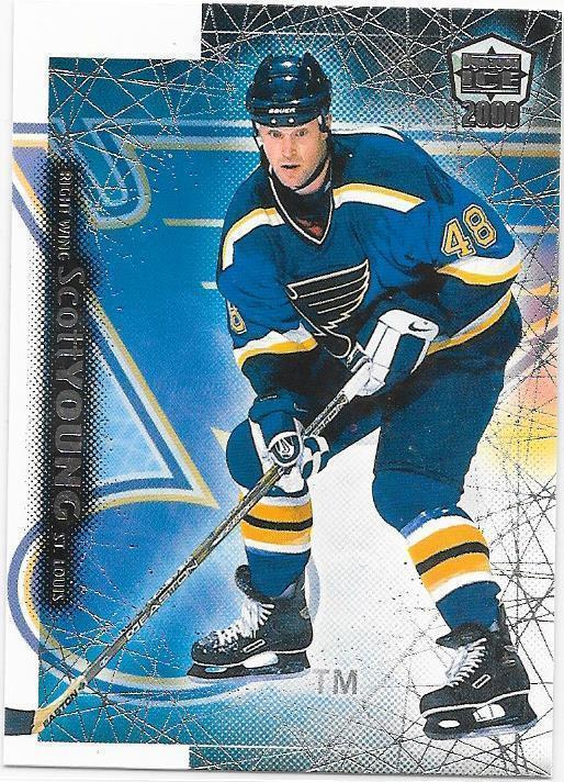 1999-00 PAcific Dynagon Ice #170 Scott Young St Louis Blues