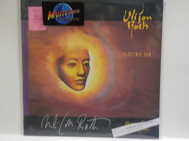 ULI JON ROTH ELECTRIC SUN... + NIMIKIRJOITUS  EX+/EX- LP