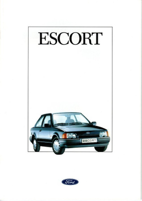 Ford Escort -esite, 1987
