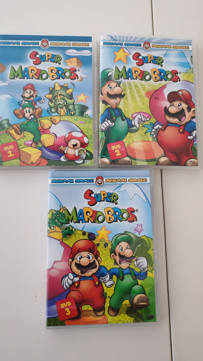 Super Mario Bros DVD 1-3