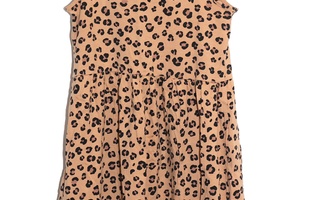 H&M - RUSKEA KUVIOLLINEN MEKKO - koko 134/140