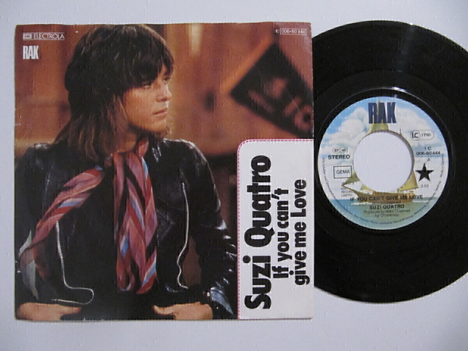 Suzi Quatro If You Can't Give Me Love 7" sinkku