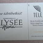 Tele D66 30 mk Elysee Arena Turkuhalli Turku Åbo - pikkukuva 2