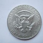 USA 1/2 dollaria 1969 John. F. Kennedy hopeaa - pikkukuva 2