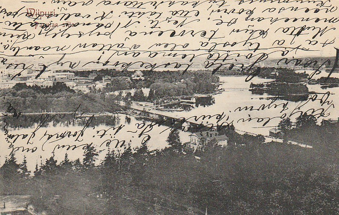 LUOVUTETTU ALUE VIIPURI PAPULAN SILTA KULKENUT1912