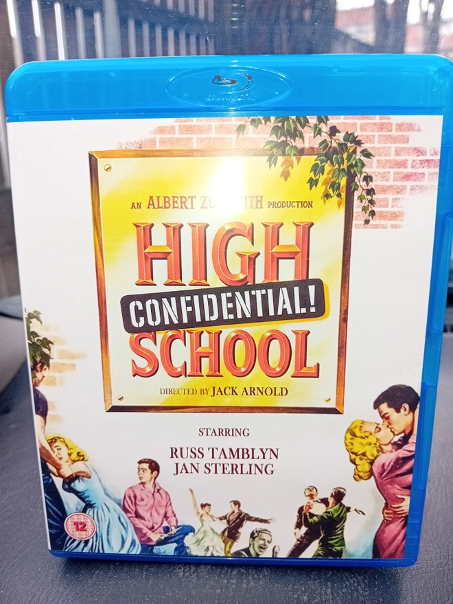 Blu-ray  + Dvd High School Confidential  ( SIS POSTIKULU  )