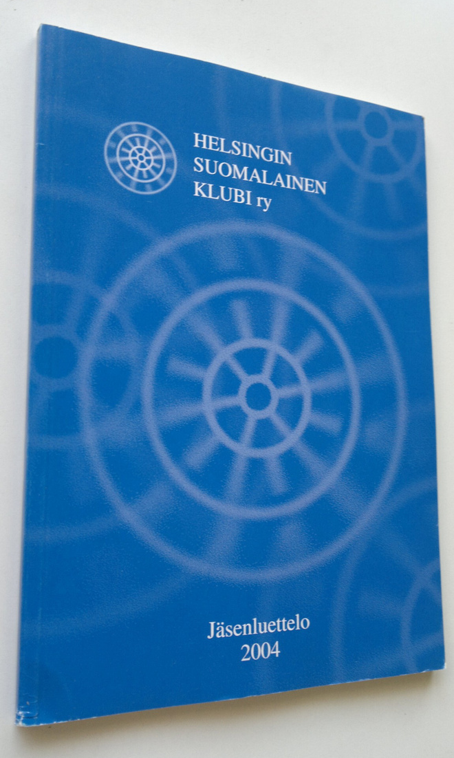 Helsingin Suomalainen Klubi ry jäsenluettelo 2004
