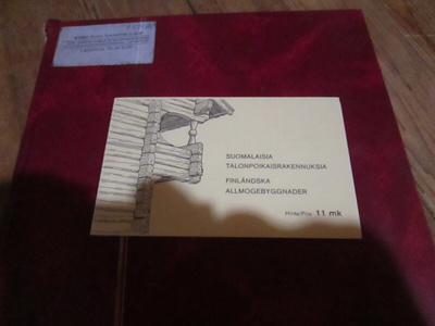1979 vihko V5 Talonpoikaisrakennuksia postituore