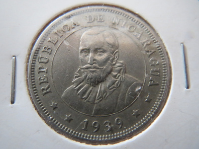 Nicaragua 50 centavos 1939