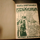 Eliel Vartiainen KESÄKIRJA ( 1 p. 1911 ) Sis.pk:t - pikkukuva 2