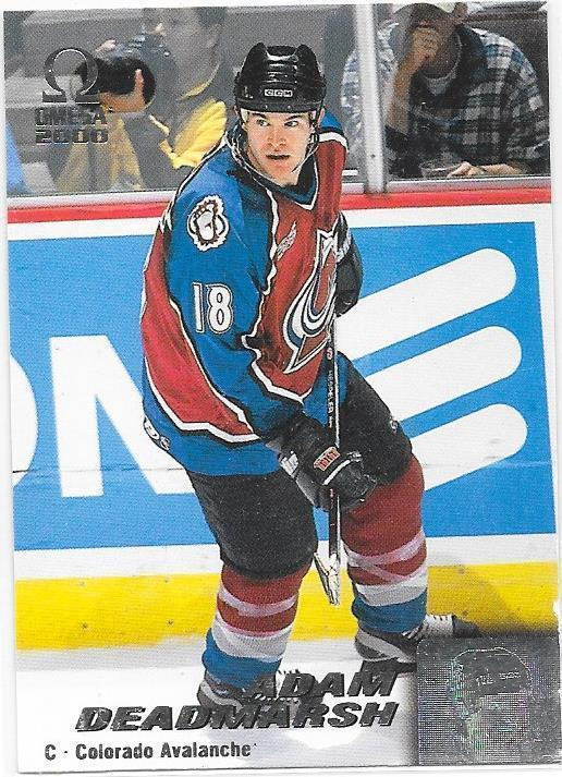 1999-00 Pacific Omega #50 Adam Deadmarsh Colorado Avalanche
