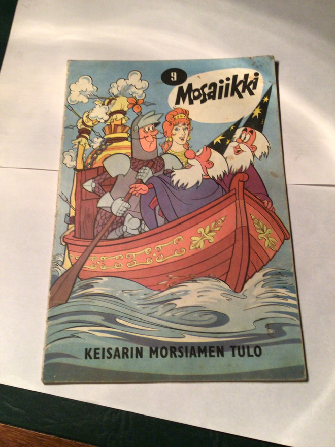Mosaiikki sarjakuvalehti  9/66 mosaik comicheft