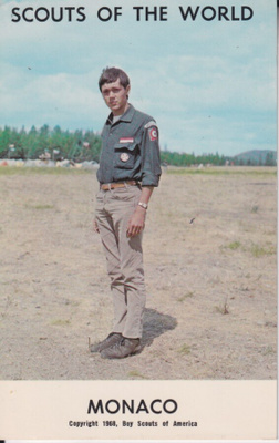 Partio. Monaco, Scouts of the World, e120