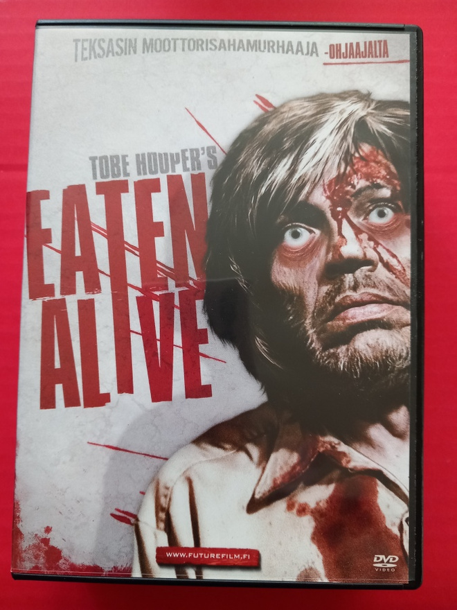 Eaten alive Suomi dvd