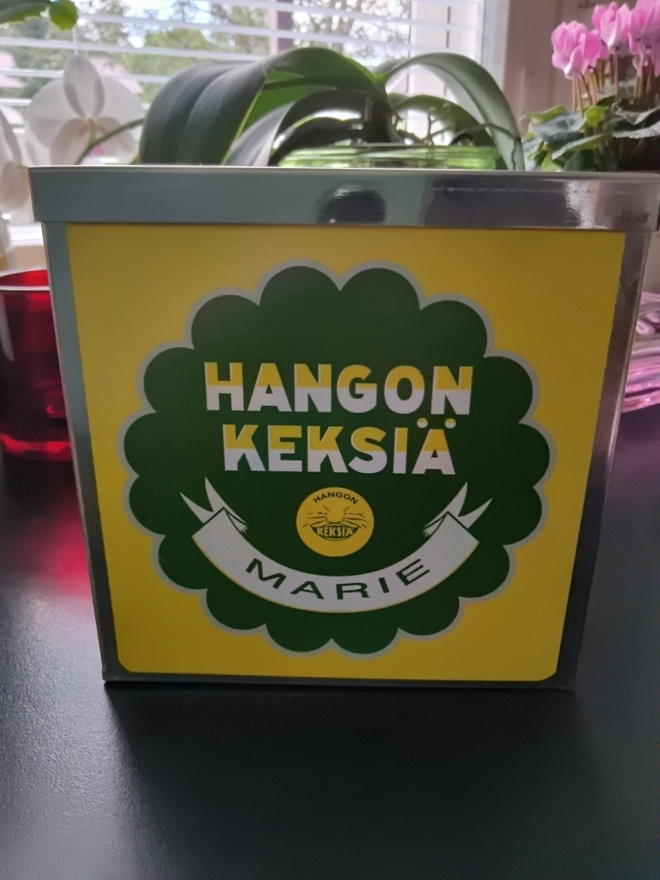Hangon keksiä Marie purkki