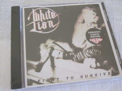 White Lion Fight to survive cd muoveissa Italia 1992
