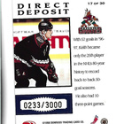 KEITH TKACHUK - DIRECT DEPOSIT # 17 of 30 num 0233/3000 - pikkukuva 2