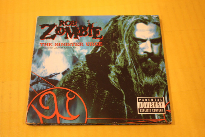 Rob Zombie: The Sinister urge PROMO digipak CD