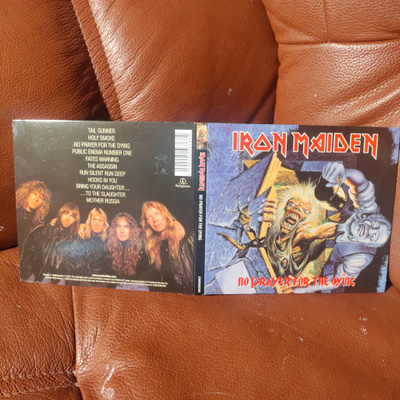 IRON MAIDEN -no prayer for the dying CD.