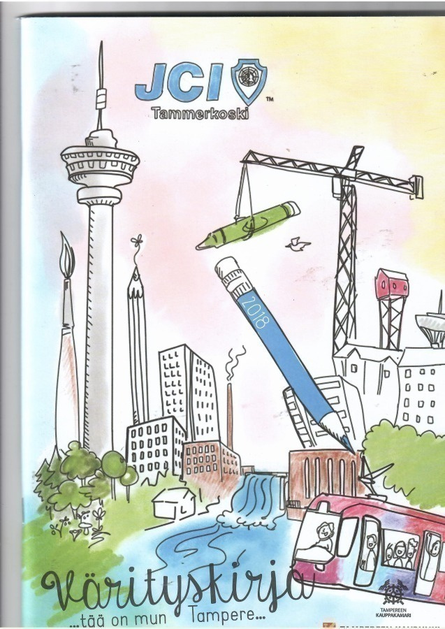 VÄRITYSKIRJA: ... tää on mun Tampere...