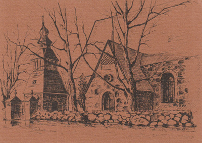 KIRKKOKORTTI - LAMMIN KIRKKO - 4