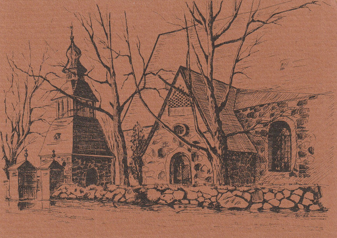 KIRKKOKORTTI - LAMMIN KIRKKO - 4