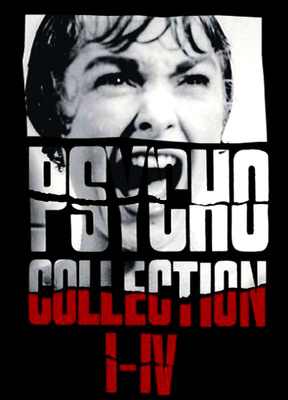 Psyko leffat 1-4, A Hitchcock. Anthony Perkins --4DVD --UUSI