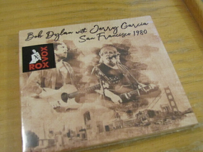 Bob Dylan w. Jerry Garcia San Francisco 1980 2x cd muoveissa