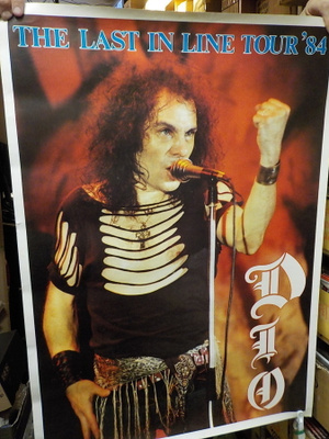 RONNIE JAMES DIO JULISTE 80-LUVULTA (W)