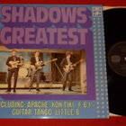 SHADOWS - Greatest - LP 1973 rockabilly EX- - pikkukuva 1