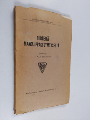 Jalmari Pöntinen : Piirteitä maakauppakysymyksestä (tekij...