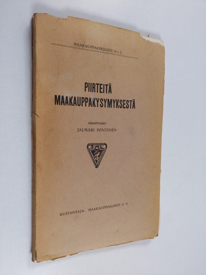 Jalmari Pöntinen : Piirteitä maakauppakysymyksestä (tekij...