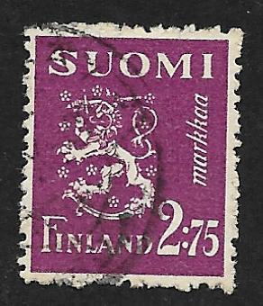 Yleismerkki 2,75 1930 (LAPE 230) O roso