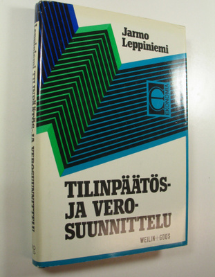 Jarmo Leppiniemi : Tilinpäätös- ja verosuunnittelu
