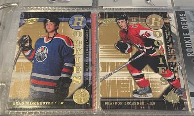 2005-06 Upper Deck Power Play tulokaskortit x2