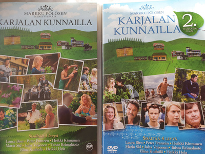 KARJALAN KUNNAILLA 1-2  DVD