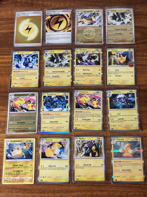 Pokémon Holo/Reverse/Rare setti