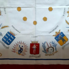 Maakunta vintage pöytäliina todella harvinainen 89×89cm - pikkukuva 3