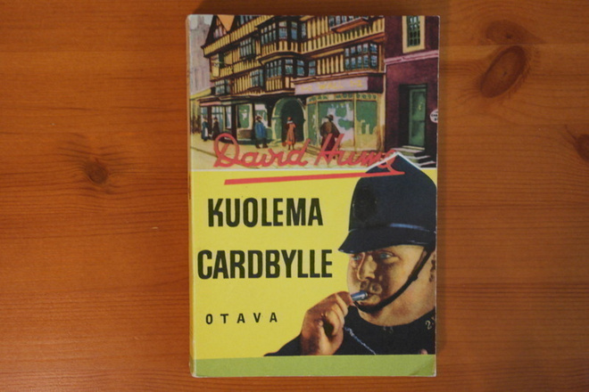 David Hume:Kuolema Cardbylle.4.P.1961.Nid.Hyvä.