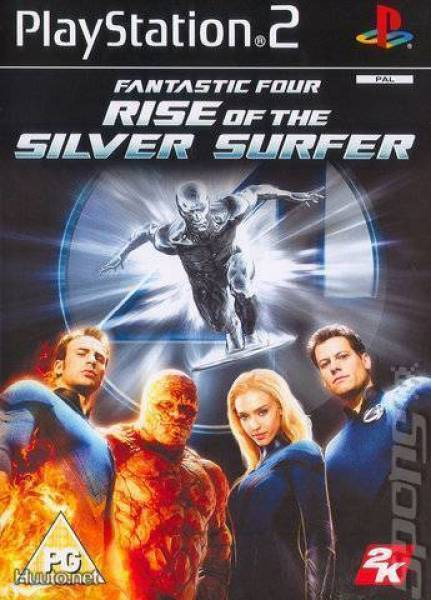 Ps2 Fantastic Four : Rise Of The Silver Surfer