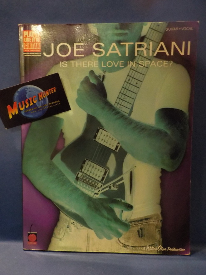 JOE SATRIANI - IS THERE LOVE IN SPACE? NUOTTIKIRJA