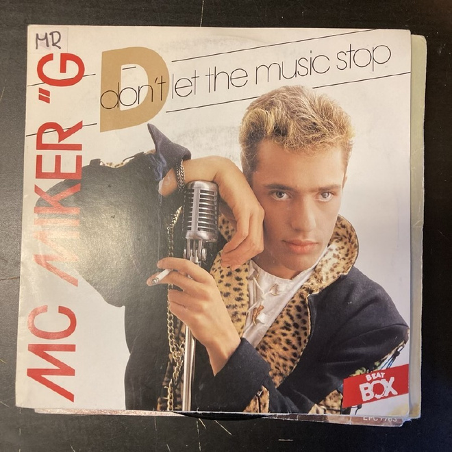 MC Miker G - Don't Let The Music Stop 7''