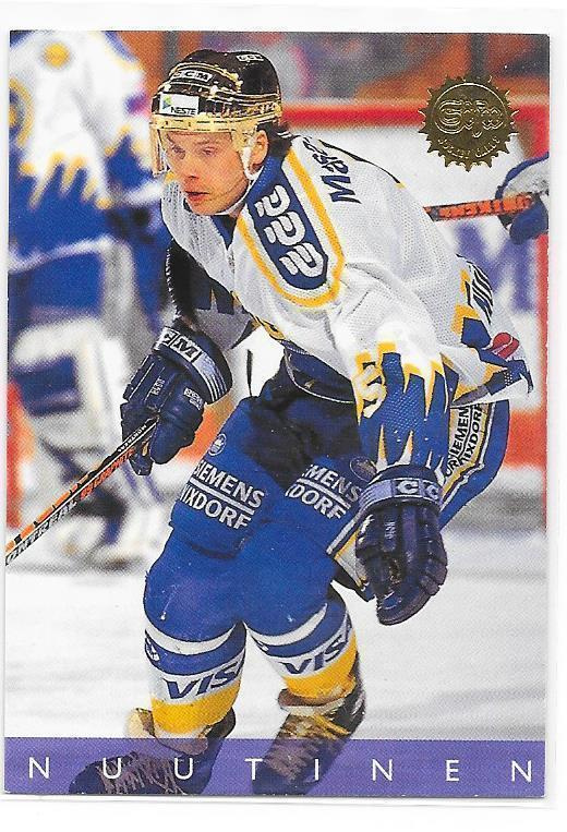 1995-96 SISU #85 Sami Nuutinen Kiekko-Espoo
