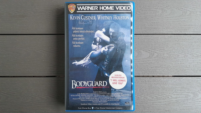 VHS: Bodyguard (Whitney Houston, Kevin Costner 1992)