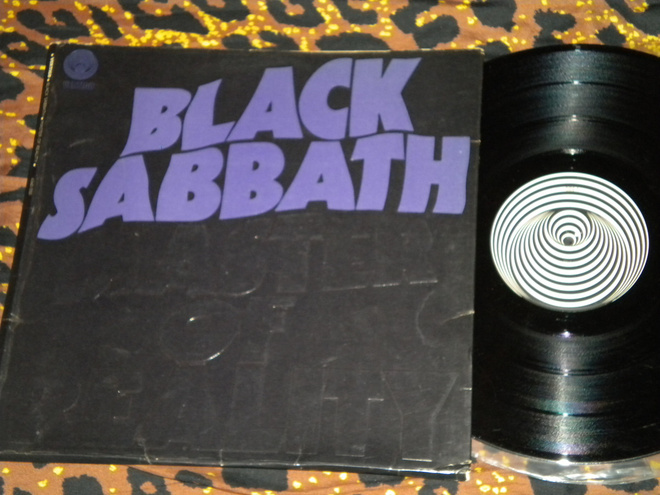 BLACK SABBATH - Master Of Reality - LP 1971 VG+