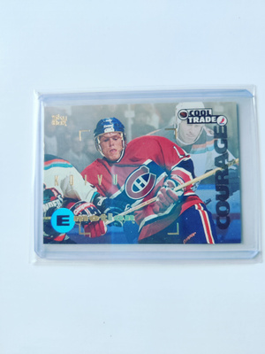 Saku Koivu 95-96 SkyBox Emotion Cool Trade Rookie