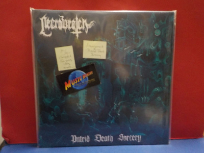 NECROWRETCH - PUTRID DEATH SORCERY M-/M- FRA 2023 PRESS LP